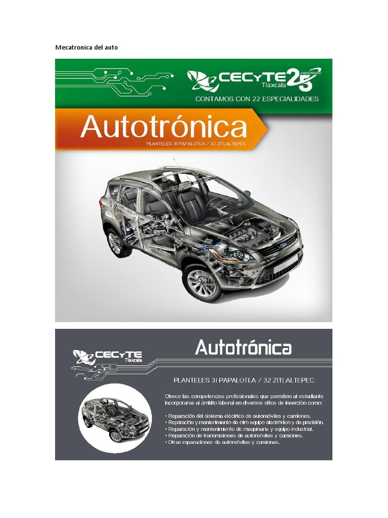 Autotronica Aplicada | PDF
