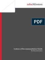 Mbamission-Recs For Recs Guide PDF