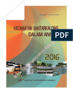 Kecamatan Bantarkalong Dalam Angka 2016