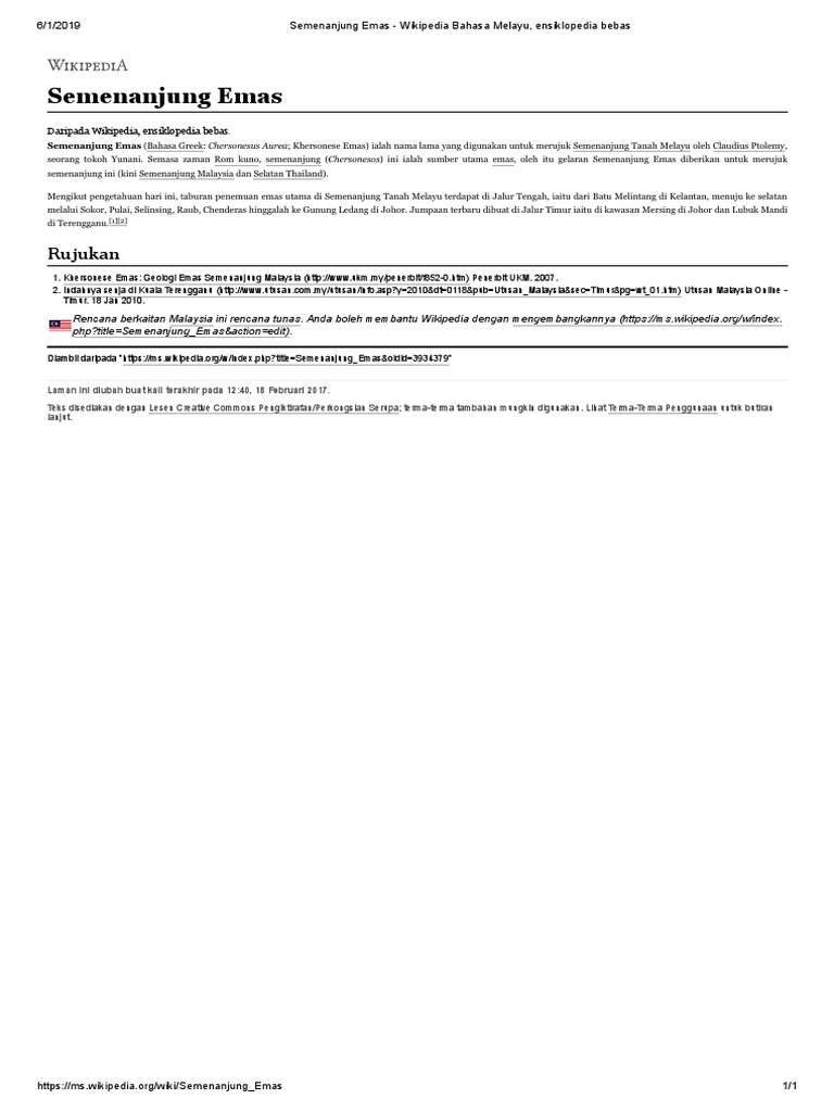 Semenanjung Emas  PDF