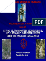 ESTUDIO DEL TRANSPORTE DE SEDIMENTOS EN EL RÍO EL RONQUILLO PARA EVITAR FUTUROS DESASTRES NATURAL.pdf
