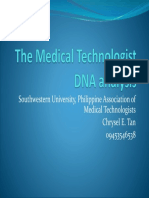 The Medical Technologist DNA Analysis