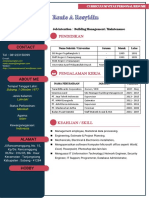 Curriculum Vitae Persoalan Resume Ronie Ansen