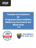 2019 PG Guidelines For Programme Reaccreditation