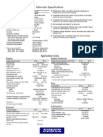 Alternator Specifications: Engine Engine Electrical