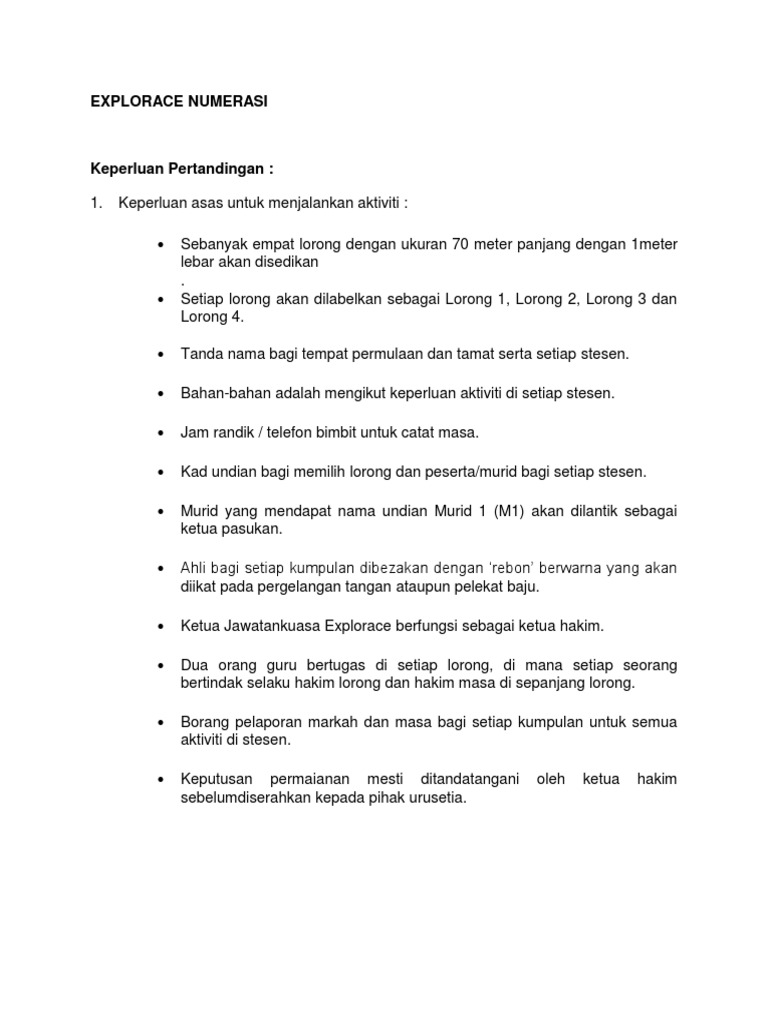 Panduan Explorace Numerasi Pdf