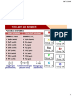 You Are My Bond!!!!: Possible Answers