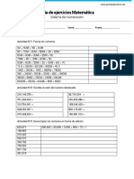 GP5 Guia Ejercitacion Sistema de Numeracion PDF