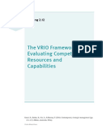 Vrio Framework PDF