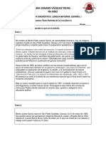 1o. Examen Diagnóstico. Lengua Materna. Español I.pdf Versión 1