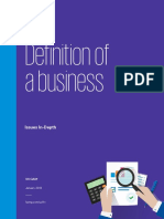 Issues in Depth Definition Business