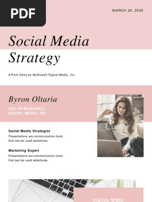 Social Media Strategy
