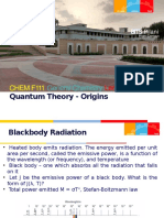 CHEM F111 Quantum Theory Lecture