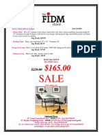 4-Piece Ultima Table Set Includes:: The FIDM Store