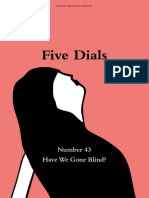 Five Dials: Number 43 Have We Gone Blind?