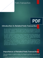 Related Party Transaction - PPT