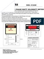 1PH Wattmeter