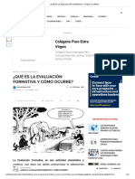 ¿Qué Es La Evaluación Formativa y Cómo Ocurre?