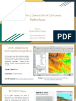 Modelación y Simulación de Sistemas Ambientales