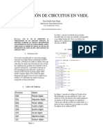 Descripción de Circuitos en VHDL