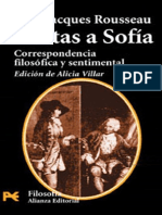 Rousseau - Cartas a Sofía. Correspondencia filosófica y sentimental.pdf