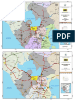 Mapa de La Red Vial en Managua