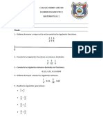 Examen Diagnostico Matematicas 2
