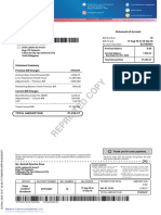 Reprinted Copy: Statement of Account 10 17 Aug 18 To 16 Sep 18 873758657