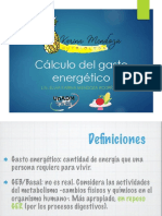 Calculo Del Gasto Energetico