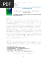 O Efeito da NF-e sobre a Arrecadação do ICMS dos Estados Brasileiros
