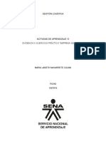 Evidencia 6 Ejercicio Práctico Empresa San Lucas