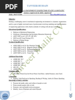 Tanveer CV Equipment QC Inspector.docx