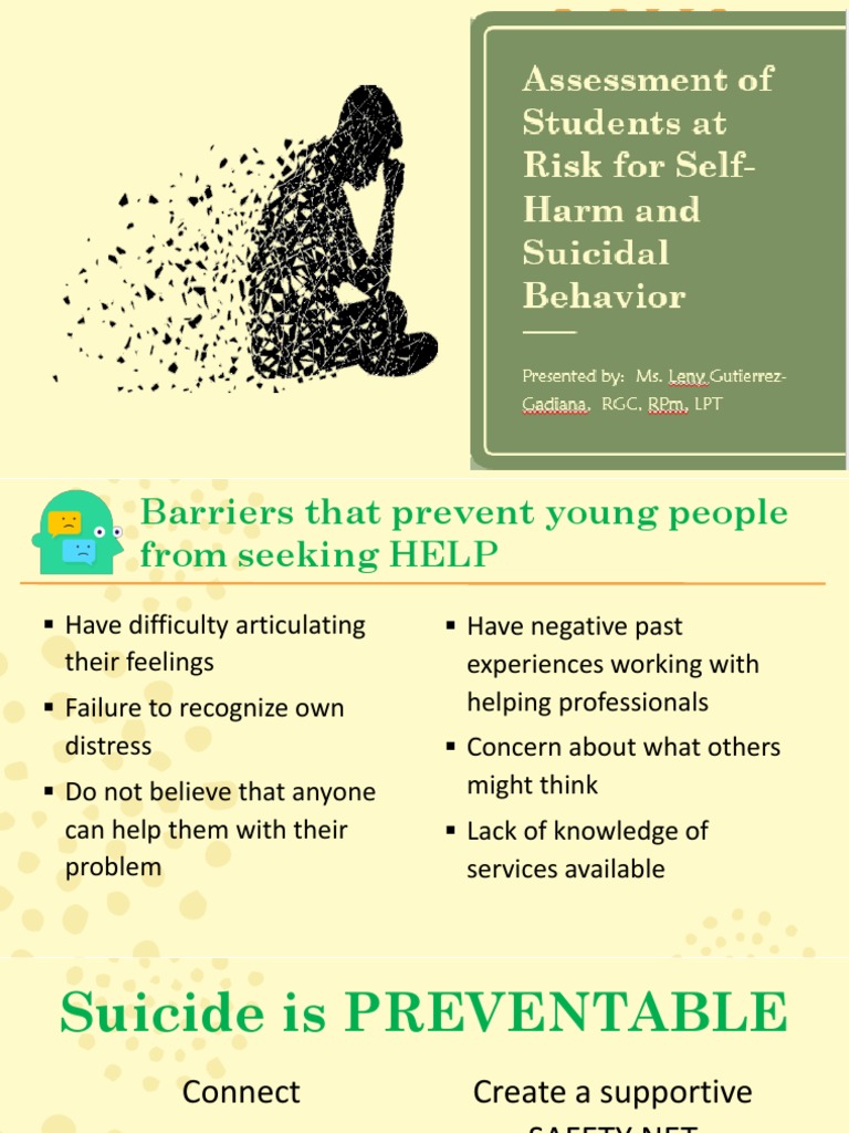 Assessment of Suicidal Risk | PDF | Suicide | Risk