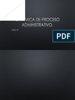 Dinámica de Proceso Administrativo