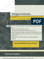 Calculus II Areas Under The Curve