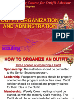 Outfit Organization and Adminstration: Boy Scouts of The Philippines