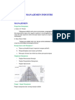 Tugas Manajemen Industri