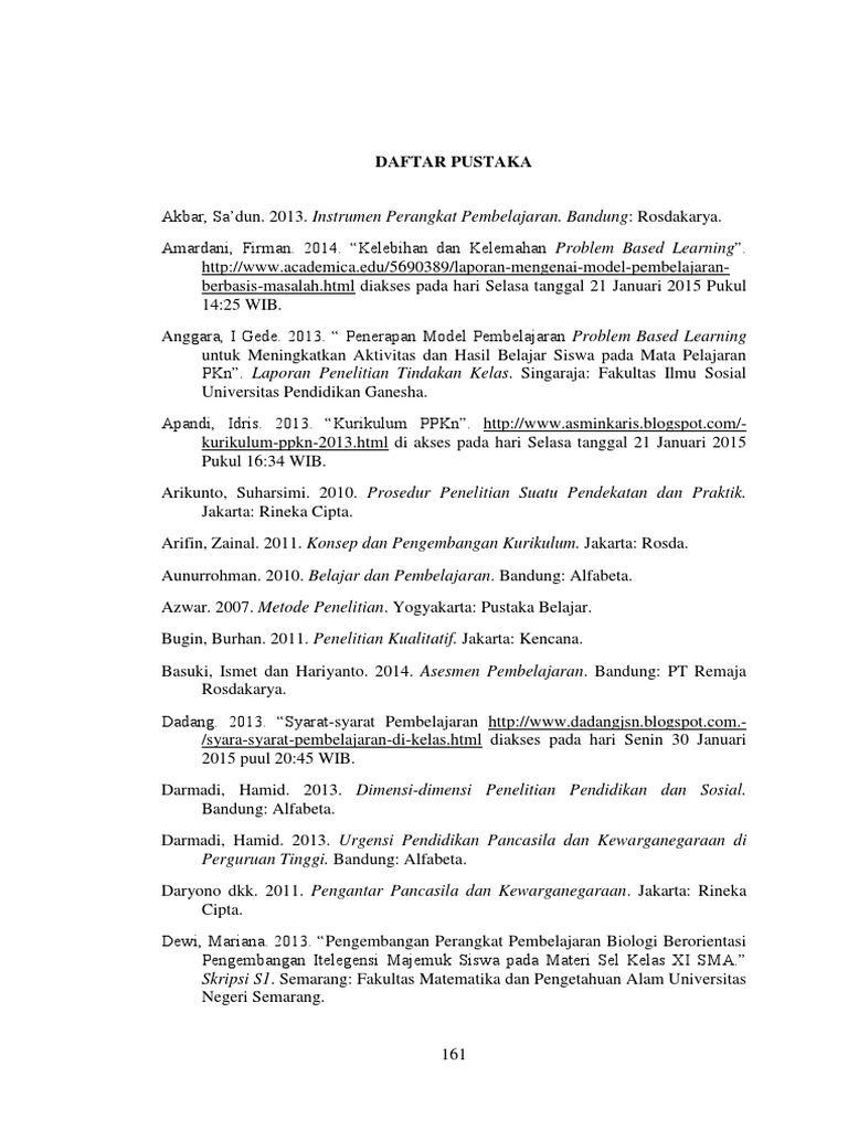 Kelebihan dan Kekurangan PBL | PDF