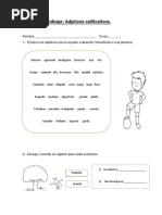 Adjetivos Calificativos
