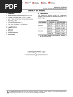 Snx4Hc04 Hex Inverters: 1 Features 3 Description