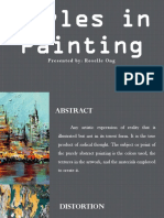 Styles in Painting: Presented By: Roselle Ong