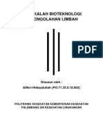 Makalah Bioteknologi Pengolahan Limbah D