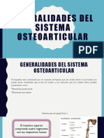 Generalidades Del Sistema Osteoarticular