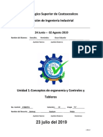 UNIDAD 1 Ergonomia