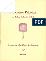 (Ralph M. Lewis) - Fenomenos psiquicos.pdf