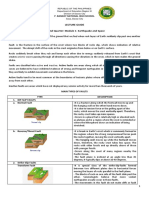 Lecture Guide Second Quarter: Module 1-Earthquake and Space