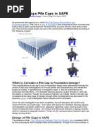 Pilecap Design in SAFE