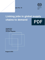 Linking Jobs in Global Supply Chains To Demand: ILO Research Paper No. 16