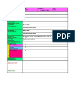 Form 2 Lesson Outline