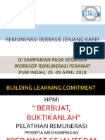 Remunerasi Berbasis Jenjang Karir: Di Sampaikan Pada Kegiatan Worksop Remunerasi Perawat PURI INDAH, 28 - 29 APRIL 2018